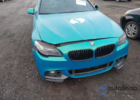 2013 BMW 550 I from USA, damaged, VIN WBAFR9C52DDX79795